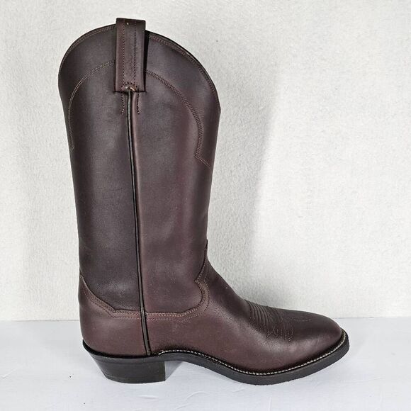 Panhandle Slim Men's Western Work Sole Boots Brown 8.5 New - Picture 3 of 10